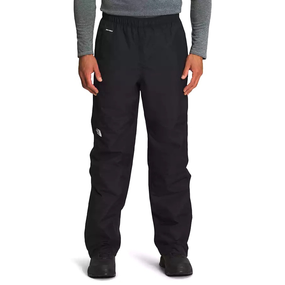 The North Face Antora Rain Pants Nylon HYVENT DT Packable Black Large Men’s